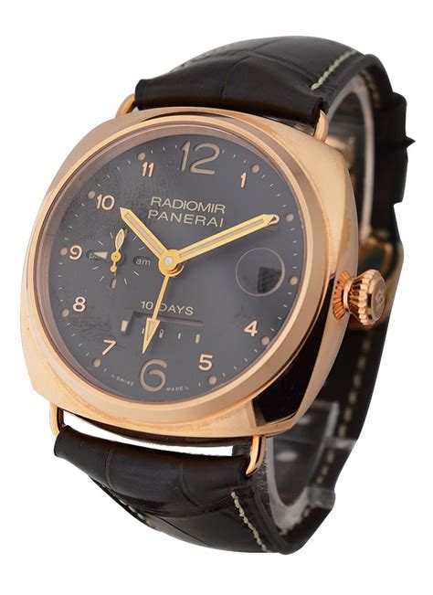 panerai radiomir gmt rose gold|Panerai Radiomir Rose gold .